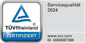 Auto Ramet ist von TÜV Rheinland zertifiziert Bild mit Zertifikat von TÜV-Rheinland